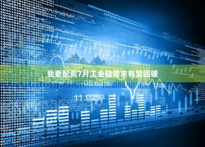 我要配资7月工业硅需求有望回暖